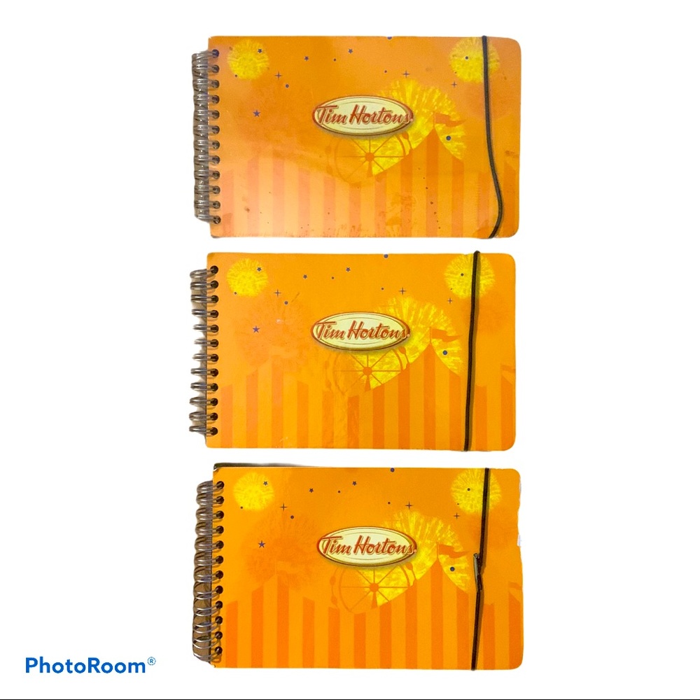 New Tim Hortons Collectable Photo albums 3 albums
